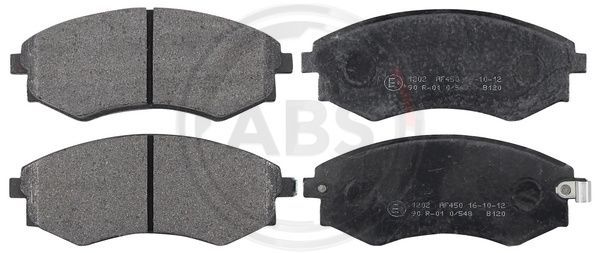 Brake Pad Set, disc brake A.B.S. 37468