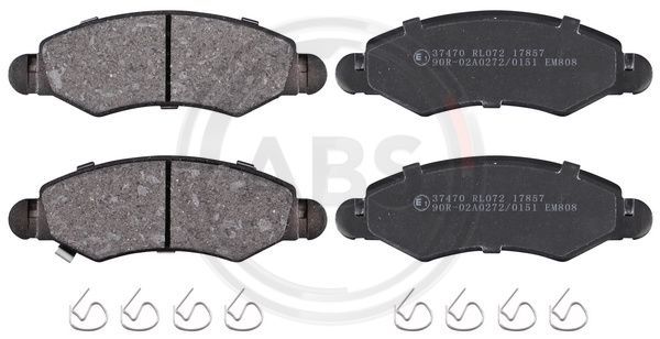 Brake Pad Set, disc brake A.B.S. 37470