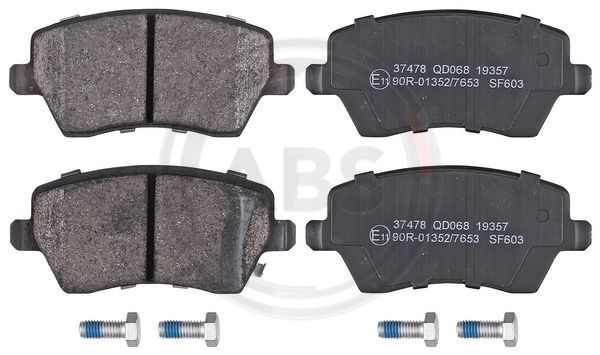 Brake Pad Set, disc brake A.B.S. 37478