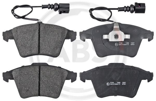 Brake Pad Set, disc brake A.B.S. 37482