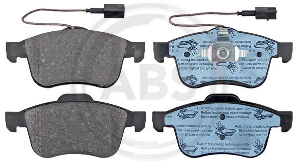 Brake Pad Set, disc brake A.B.S. 37485