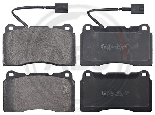 Brake Pad Set, disc brake A.B.S. 37486