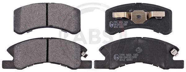 Brake Pad Set, disc brake A.B.S. 37490