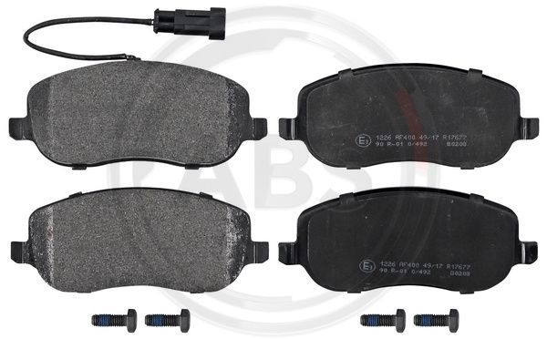 Brake Pad Set, disc brake A.B.S. 37495