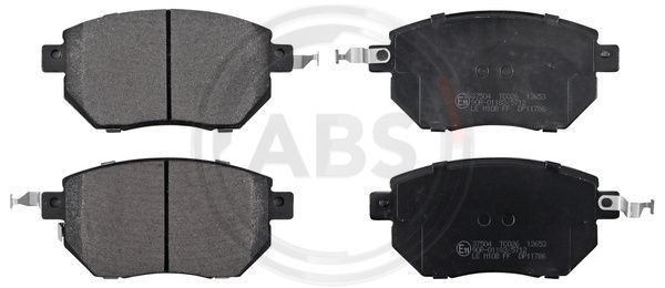 Brake Pad Set, disc brake A.B.S. 37504