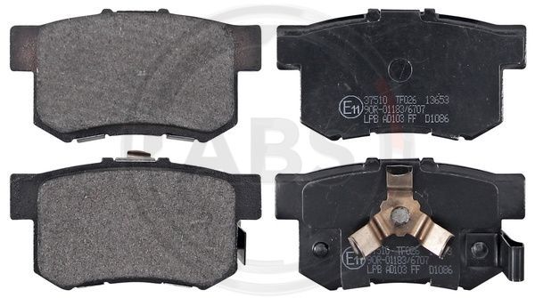 Brake Pad Set, disc brake A.B.S. 37510