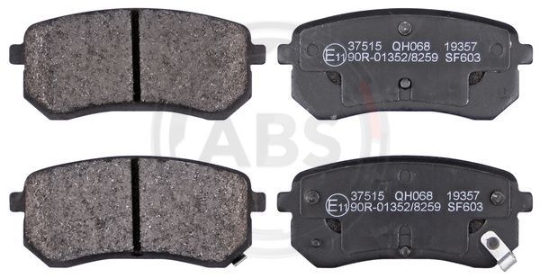 Brake Pad Set, disc brake A.B.S. 37515