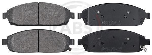 Brake Pad Set, disc brake A.B.S. 37517