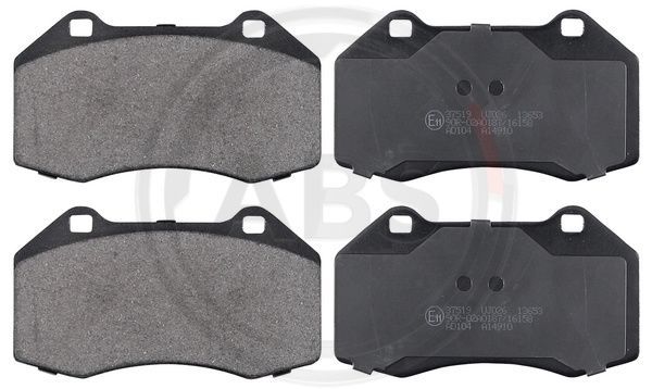 Brake Pad Set, disc brake A.B.S. 37519