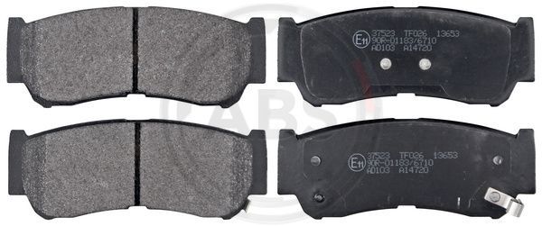 Brake Pad Set, disc brake A.B.S. 37523