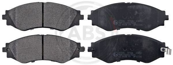 Brake Pad Set, disc brake A.B.S. 37526