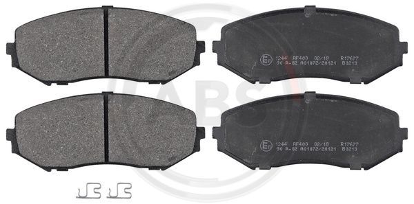 Brake Pad Set, disc brake A.B.S. 37531