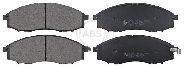 Brake Pad Set, disc brake A.B.S. 37541
