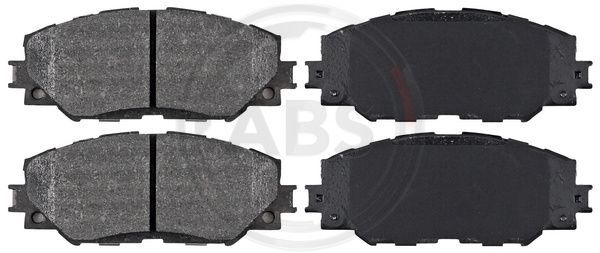 Brake Pad Set, disc brake A.B.S. 37544