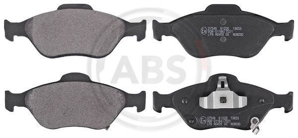 Brake Pad Set, disc brake A.B.S. 37546