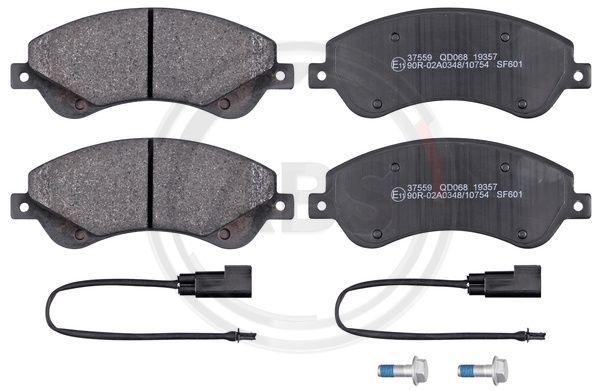 Brake Pad Set, disc brake A.B.S. 37559