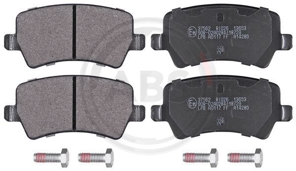 Brake Pad Set, disc brake A.B.S. 37562