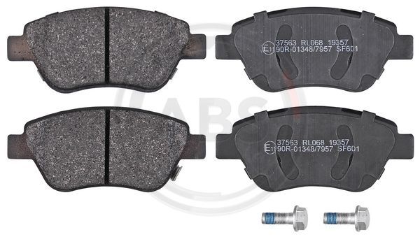 Brake Pad Set, disc brake A.B.S. 37563