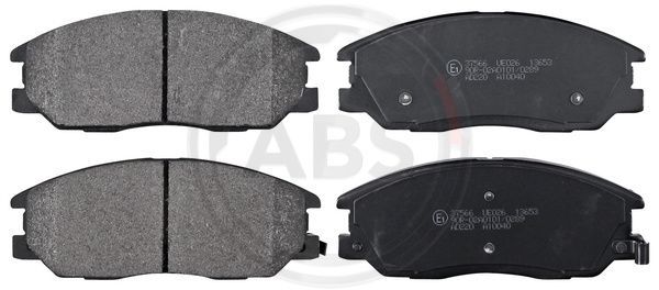 Brake Pad Set, disc brake A.B.S. 37566