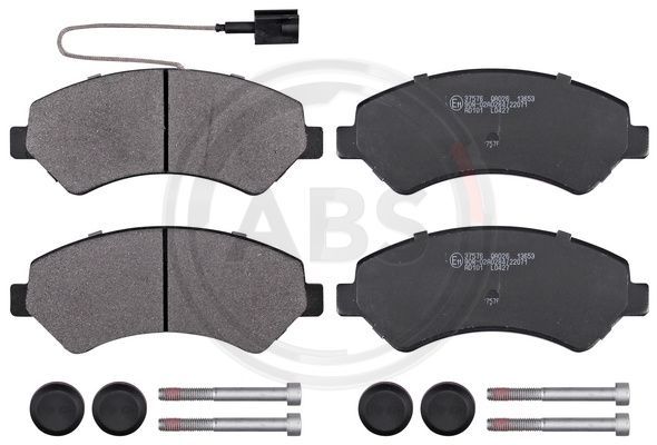 Brake Pad Set, disc brake A.B.S. 37576