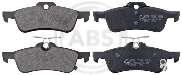 Brake Pad Set, disc brake A.B.S. 37579
