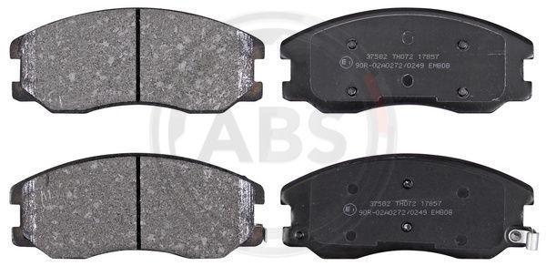 Brake Pad Set, disc brake A.B.S. 37582