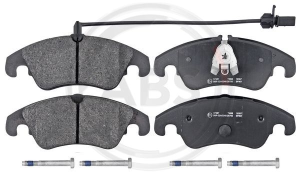 Brake Pad Set, disc brake A.B.S. 37587