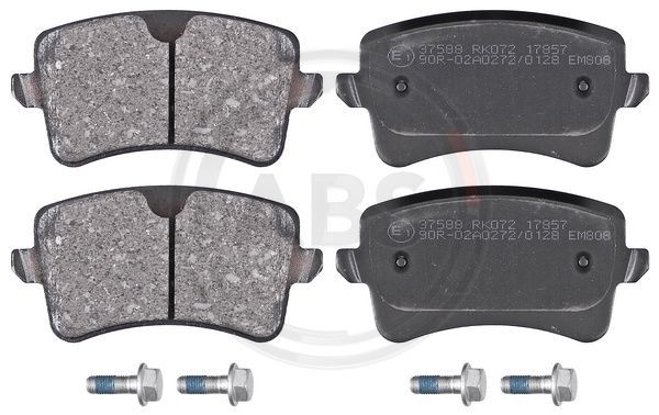 Brake Pad Set, disc brake A.B.S. 37588