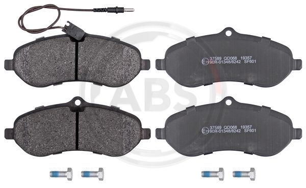 Brake Pad Set, disc brake A.B.S. 37589