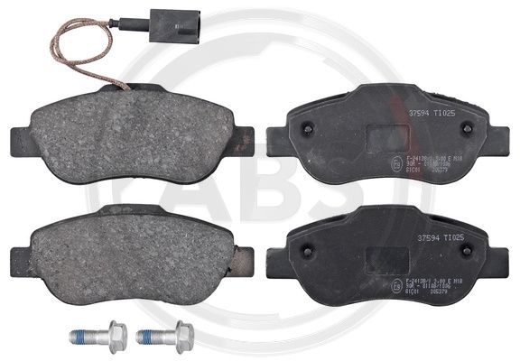 Brake Pad Set, disc brake A.B.S. 37594