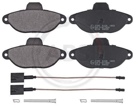 Brake Pad Set, disc brake A.B.S. 37595