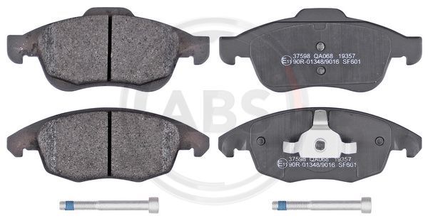 Brake Pad Set, disc brake A.B.S. 37598