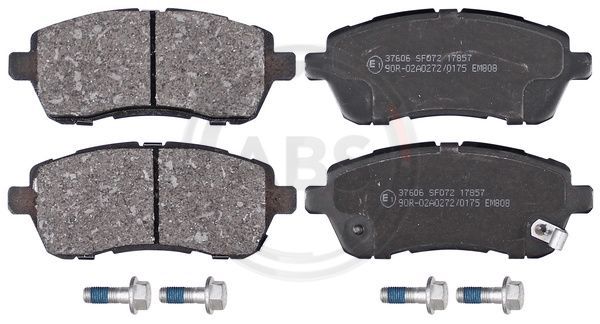 Brake Pad Set, disc brake A.B.S. 37606