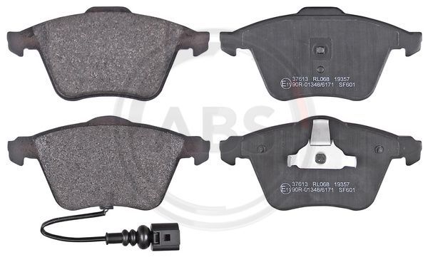 Brake Pad Set, disc brake A.B.S. 37613