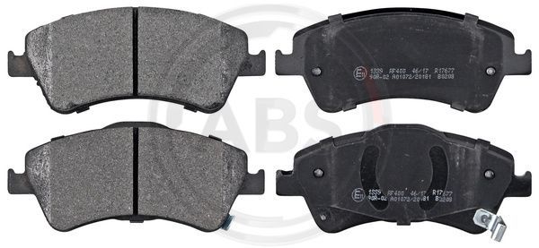 Brake Pad Set, disc brake A.B.S. 37615