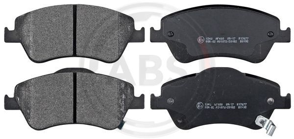 Brake Pad Set, disc brake A.B.S. 37620