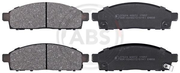 Brake Pad Set, disc brake A.B.S. 37624