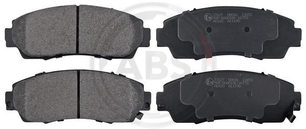 Brake Pad Set, disc brake A.B.S. 37627