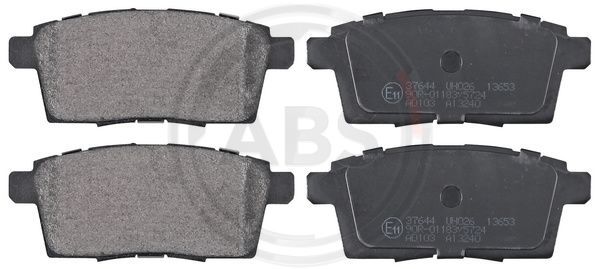 Brake Pad Set, disc brake A.B.S. 37644