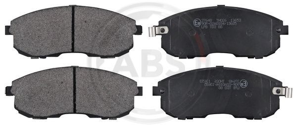 Brake Pad Set, disc brake A.B.S. 37648