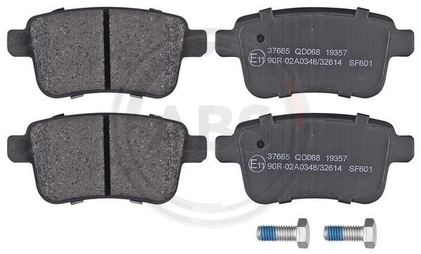 Brake Pad Set, disc brake A.B.S. 37665