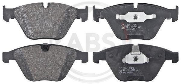 Brake Pad Set, disc brake A.B.S. 37667