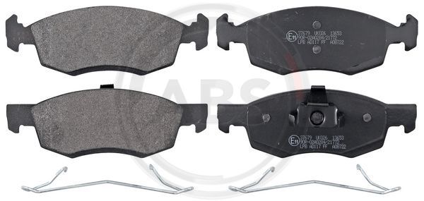 Brake Pad Set, disc brake A.B.S. 37679