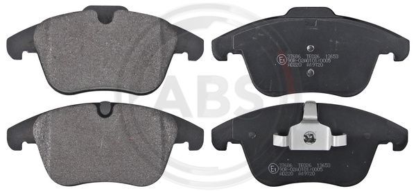 Brake Pad Set, disc brake A.B.S. 37686