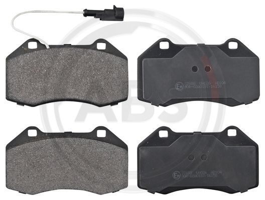 Brake Pad Set, disc brake A.B.S. 37688