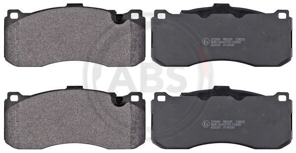 Brake Pad Set, disc brake A.B.S. 37689