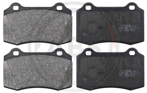 Brake Pad Set, disc brake A.B.S. 37691