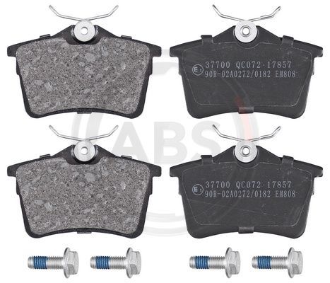 Brake Pad Set, disc brake A.B.S. 37700