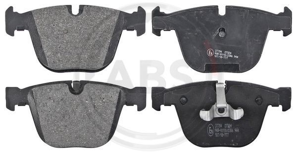 Brake Pad Set, disc brake A.B.S. 37704