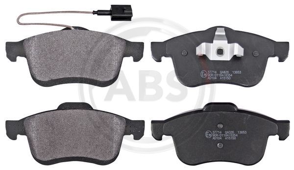 Brake Pad Set, disc brake A.B.S. 37714